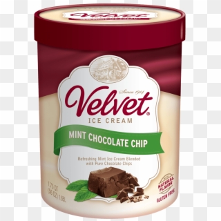 Mint Chocolate Chip - Black Raspberry Fudge Ice Cream, HD Png Download