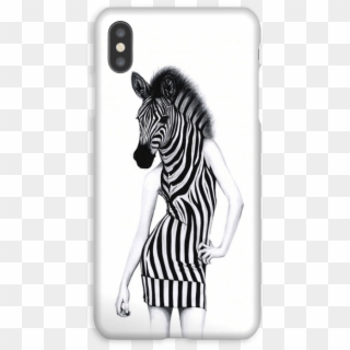Party Zebra Case Iphone Xs Max - Zebra Party, HD Png Download