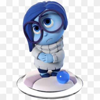 Disney Infinity Sadness Figure - Disney Infinity Inside Out, HD Png Download