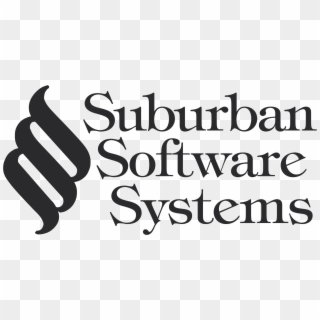 Suburban Software Systems Logo Png Transparent - Calligraphy, Png Download