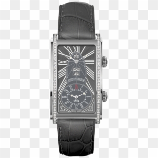 Cuervo Y Sobrinos Dual Time Diamonds - Watch, HD Png Download