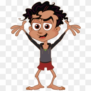 Mowgli Arms Up - Illustration, HD Png Download