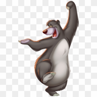 Jpg Free Library Baloo Printables Pinterest Disney - Jungle Book Characters Baloo, HD Png Download