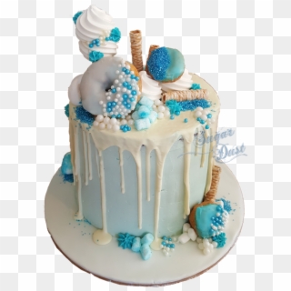 8 Wide Cake Double Height With 4 Layers Of Cake And - Cake Decorating, HD Png Download