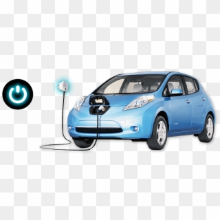 Nissan Leaf Marketing Campaign , Png Download - Electric Car In Garage, Transparent Png
