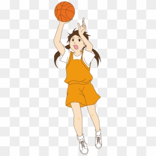 Image Download Big Image Png - Girl Playing Basketball Clipart, Transparent Png
