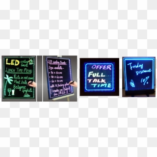 Led Writing Board - Display Device, HD Png Download