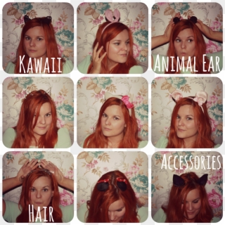Kawaii Animal Ear Hair Accessories - Girl, HD Png Download
