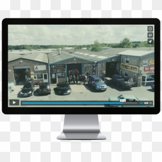 Ask Us About Video - Website Monitor Mockup Png, Transparent Png