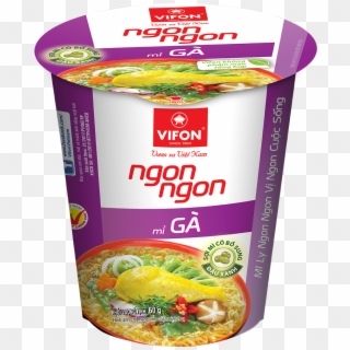 Instant Noodles Chicken Flavor 60g - Vifon, HD Png Download