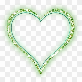 Transparent Glitter Heart - Good Morning My Angel, HD Png Download