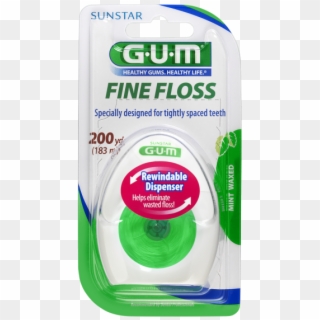 Gum® Fine Floss, 200 Yd - Gum, HD Png Download