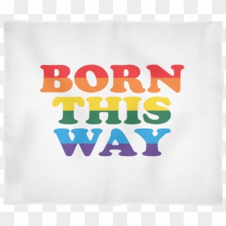 Born This Way White Blanket - Placemat, HD Png Download
