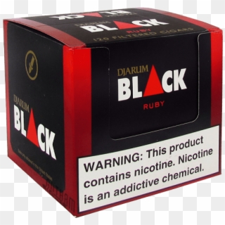 Djarum Filtered Clove Cigars Black Cherry - Djarum Black, HD Png Download