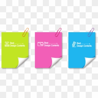 Logo Envelope Icon Colored Envelopes Set Labels - Paper Text Box, HD Png Download