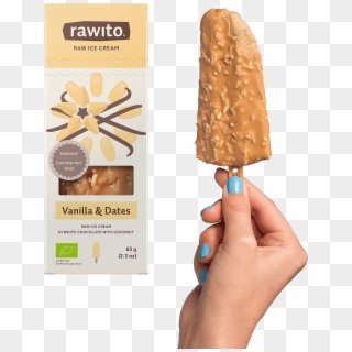 Vanilla & Dates In White Chocolate - Rawito, HD Png Download