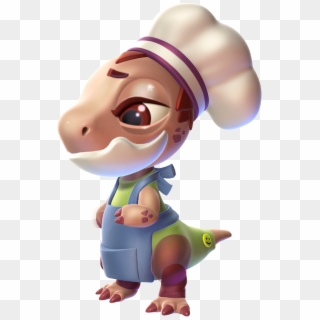 Chef Dragon Baby - Dragon Mania Legends Chef Dragon Baby, HD Png Download