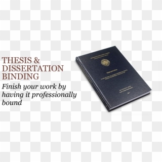 Book Binding For Thesis, HD Png Download