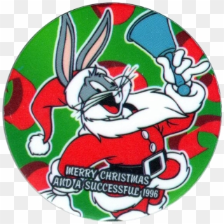 Flippos > Christmas 01 Bugs Bunny Wearing Santa Costume - Cartoon, HD Png Download