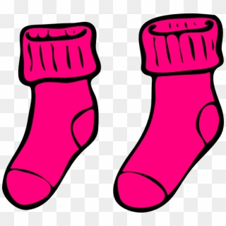 Sock - Socks Clipart Black And White, HD Png Download