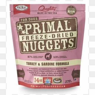 Primal Canine Freeze-dried Turkey & Sardine 14oz - Primal Pet Foods, HD Png Download