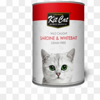 Kit Cat Wild Caught Sardine - Kit Cat Tuna, HD Png Download
