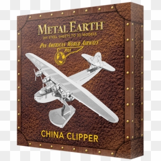 Picture Of Pan Am China Clipper - Fascinations Metal Earth Panam, HD Png Download
