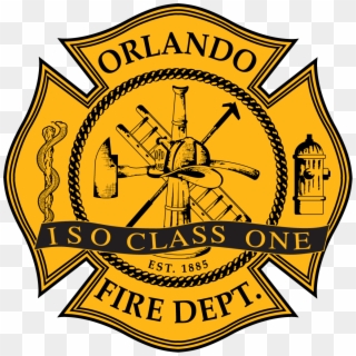 Orlando Fire Department - City Of Orlando Fire Department Logo, HD Png Download