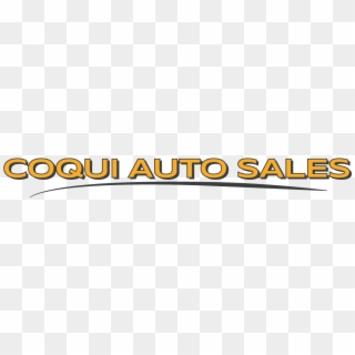 Coqui Auto Sales - Orange, HD Png Download