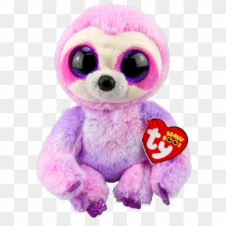 Dreamy The Purple Sloth 6” Plush - Beanie Baby, HD Png Download