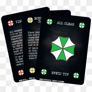 Sf Resident Evil Previews - Resident Evil 2 Board Game Cards, HD Png Download