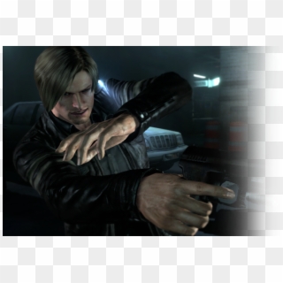 Chris Redfield - Leon S Kennedy Hands, HD Png Download