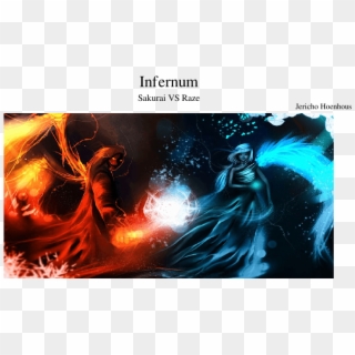 Infernum Sheet Music For Violin, Piano, Viola, Cello - Angel Vs Devil Anime, HD Png Download