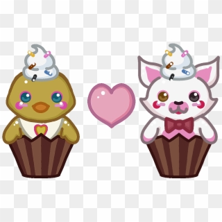 “ Ｔｏｙ Ｃｒｅｗ Ｃｕｐｃａｋｅｓ I Couldn't Resist To Make These - Cute Five Nights Of Freddy, HD Png Download