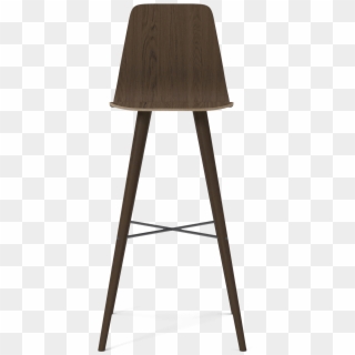 The Beaver High Bar Stool, Smoked Oak By Says Who Boasts - Bar Stool, HD Png Download