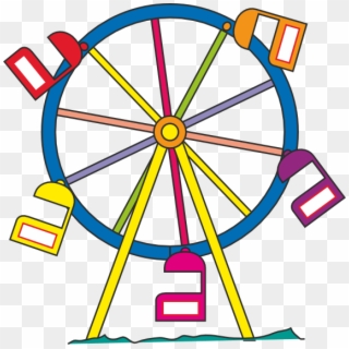 Ferris Wheel Clip Art, HD Png Download