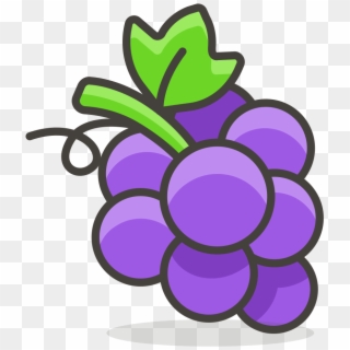 File - 520-grapes - Svg - Anggur Vector, HD Png Download