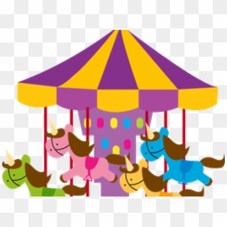 Amusement Clipart Baby Carousel, HD Png Download