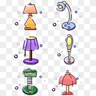 Mbe Daily Necessities Table Lamp Set Pictures Png And - Illustration, Transparent Png