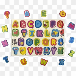 Peg Puzzle 'english Alphabet' Peg Puzzle 'english Alphabet', HD Png Download