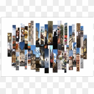 Collage Photography By Stephen Kline - Cityscape, HD Png Download