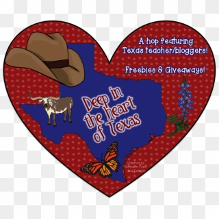 Deep In The Heart Of Texas Blog Hop - Texas Logo Deep In The Heart, HD Png Download