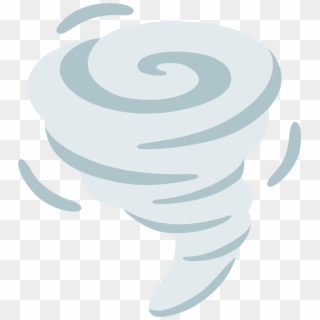 Tornado Clip Emoji, HD Png Download
