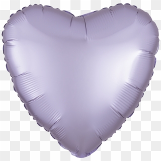 Pastel Lilac Heart - Balloon, HD Png Download