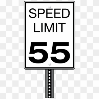 50 Speed Limit Sign ⋆ - Speed Limit Sign Clip Art, HD Png Download