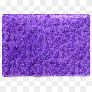 Vintage Floral Lace Leaf Amethyst Purple Custom Notebook - Placemat, HD Png Download