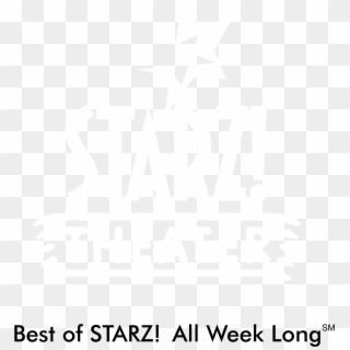 Starz Theater Logo Black And White - Exercise, HD Png Download