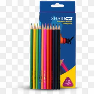 Triangular Colored Pencils - Parallel, HD Png Download