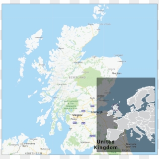Googlemaps - Scottish Wildcat Location Map, HD Png Download