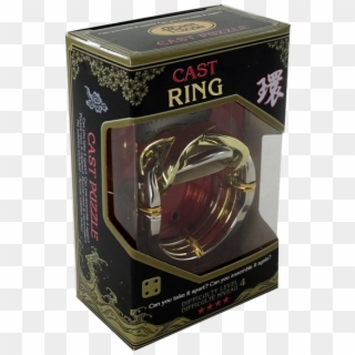 Hanayama Cast Ring Puzzle - Box, HD Png Download